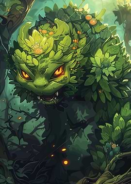 Leaf Dragon Forest