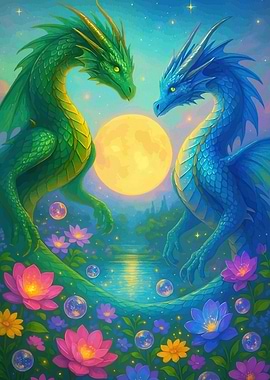 Dragon Moonlight Animal