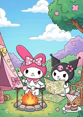 Melody Kuromi Camping Trip