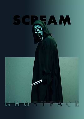 Scream Ghostface Poster