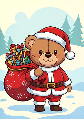 Christmas Teddy Bear Gifts
