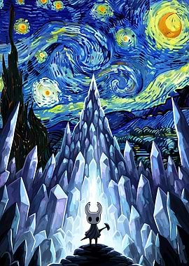 Hollow Knight Starry Night Mashup