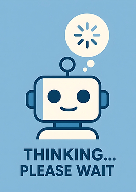 Thinking Robot - Please Wait