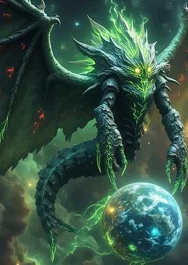 Winged Dragon Planet