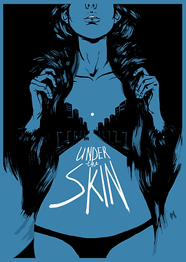Under the Skin Retro Poster