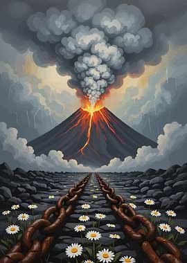 Volcano Chains and Daisies