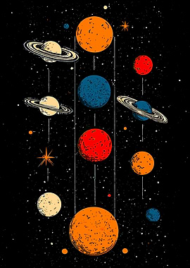 Retro Planets in Space