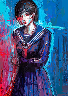 Girl in Sailor Uniform