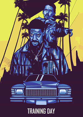 Training Day Movie Poster Art