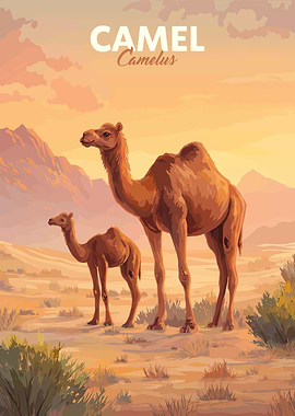 Camel Animal Family