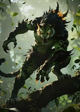 Jaguar Werewolf Jungle