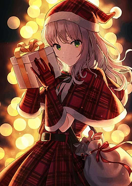 Anime Girl Christmas Gift