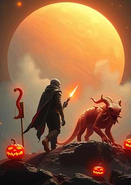 Halloween Fantasy Adventure Dragon