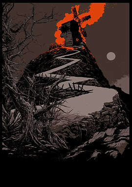 Burning Windmill Frankenstein