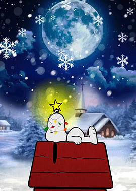 Snoopy Christmas Night
