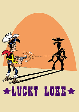 Lucky Luke Cartoon Duel