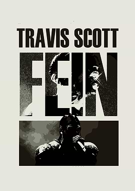 Travis Scott FE!N Poster
