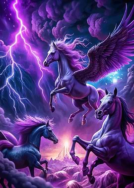 Purple Pegasus Storm
