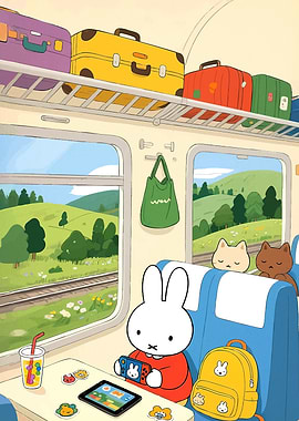 Miffy Train Journey