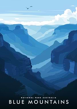 Blue Mountains National Park Australia