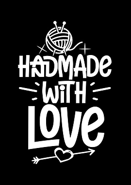 Handmade with Love Typography