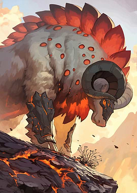 Lava Beast Rocky Terrain