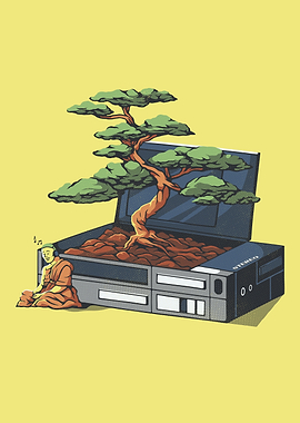 Walkman Bonsai