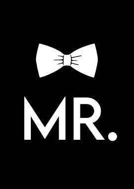 Mr. Bowtie Minimalist Design