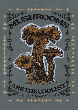 MUSHROOMS ARE THE COOLEST