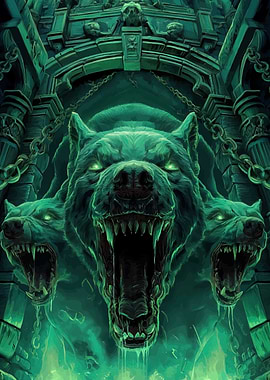 Three-Headed Dog Guardian