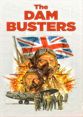The Dam Busters movie poster