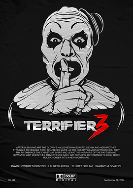 Terrifier 3 Movie Poster