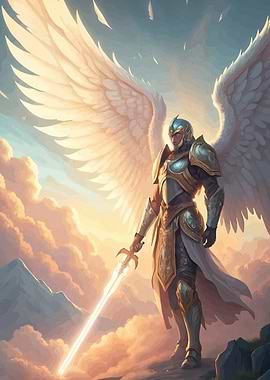 Winged Warrior Sword