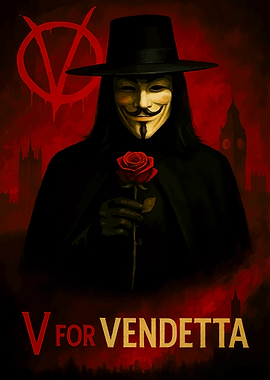 V for Vendetta Poster Art