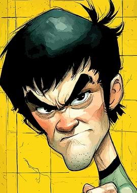 Bruce Lee Portrait