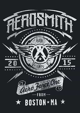 Aerosmith Aero Force One Graphic