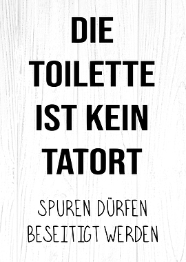 Tatort toilette