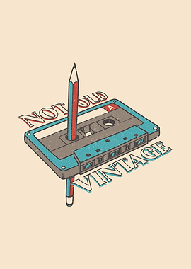 I'm Not Old I'm Classic Cassete