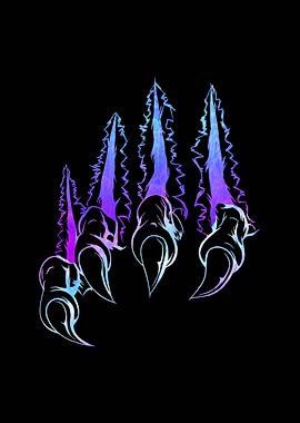 Claw Marks Neon
