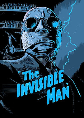 The Invisible Man Movie Poster Art
