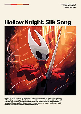 Hollow Knight: Silk Song Game Poster