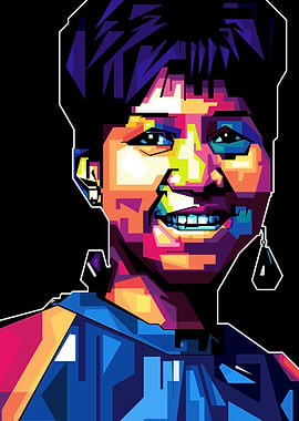 Aretha Franklin Pop Art