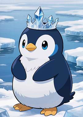 Penguin Ice Crown