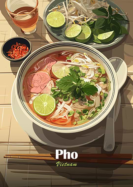 Pho Vietnam Still Life