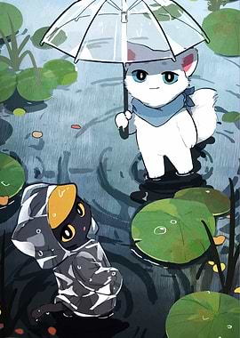 Cats in the Rain
