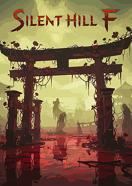 Silent Hill F Game Cover Art