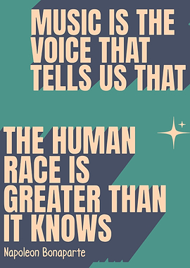 Music Quote by Napoleon Bonaparte