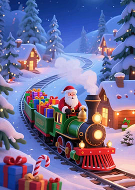 Santa's Christmas Winter Wonderland