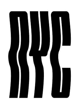 NYC Black and White Typography