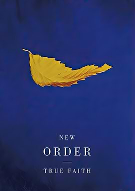 New Order True Faith Album Cover